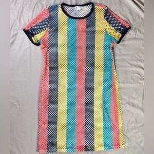 Mesh Dress Poolside Vacation Cover Up Size 2XL